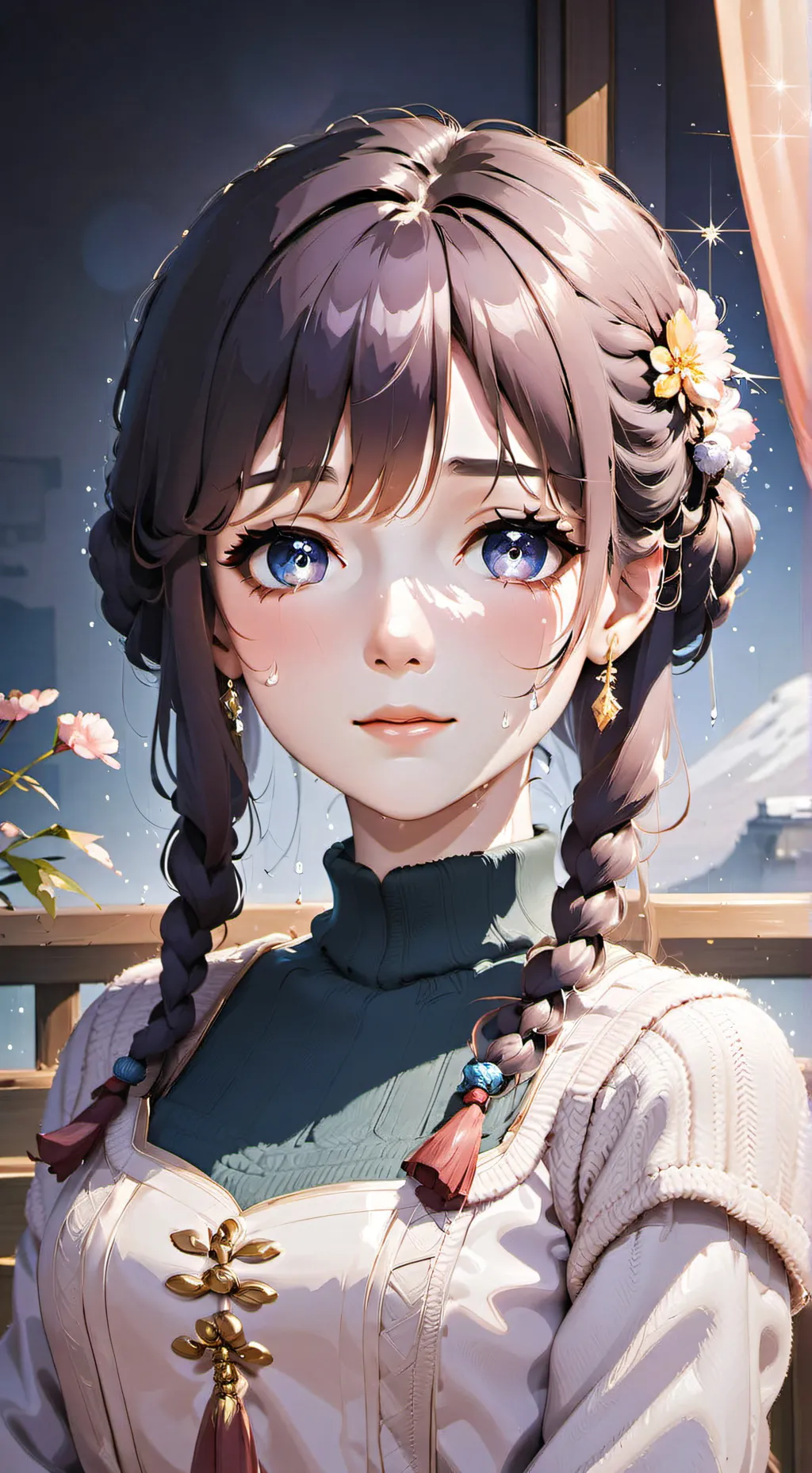 ai character: lily background