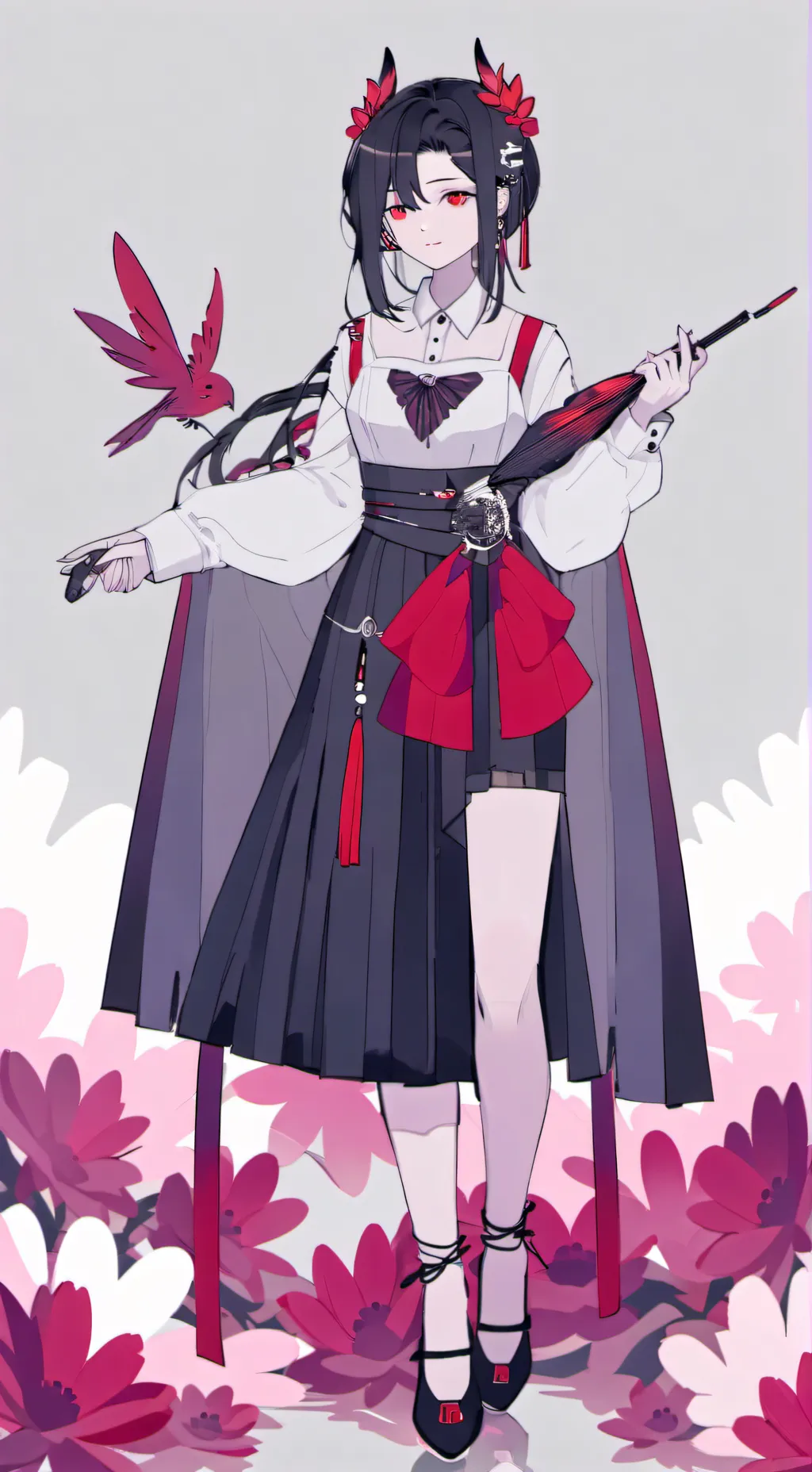 ai character: CH Halloween🎃👻🍬 background