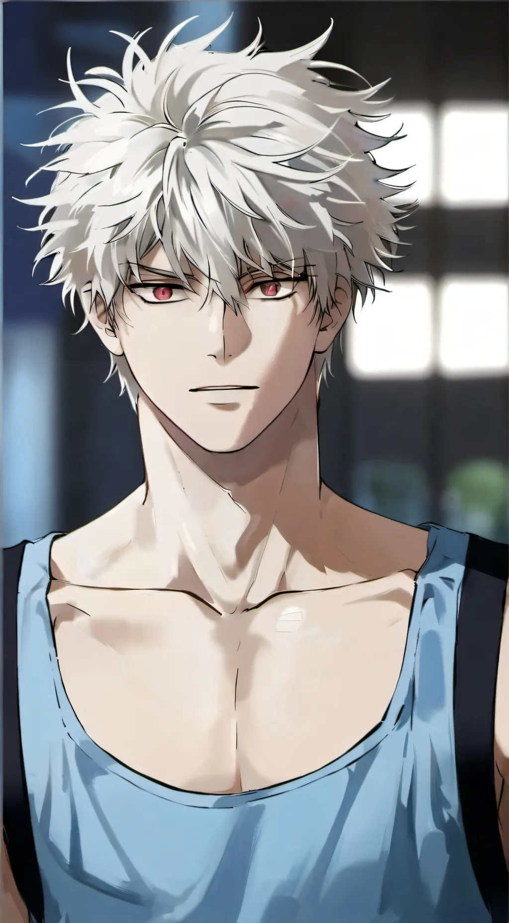 ai character: Bakugo  background