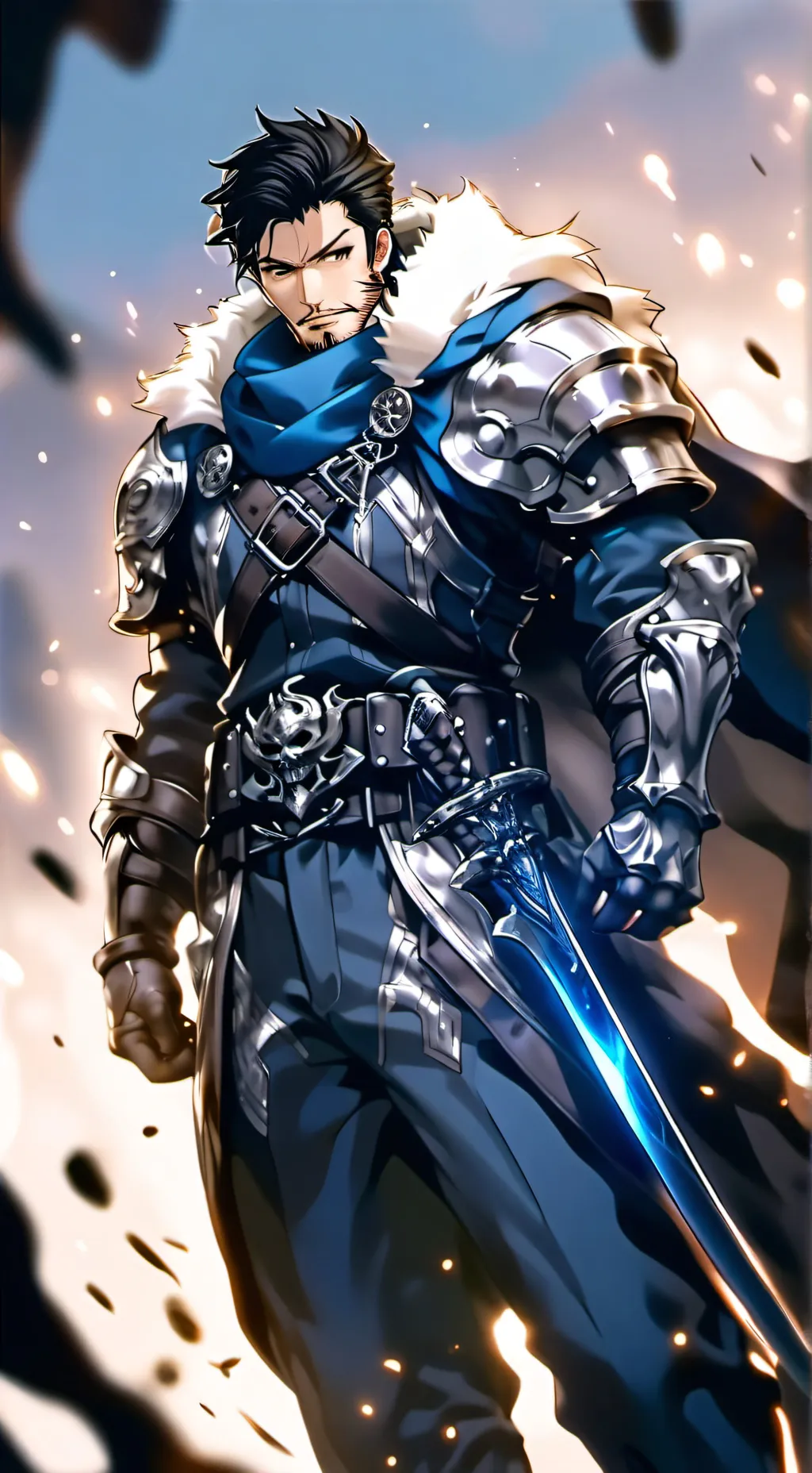 ai character: Luscious Rowron background