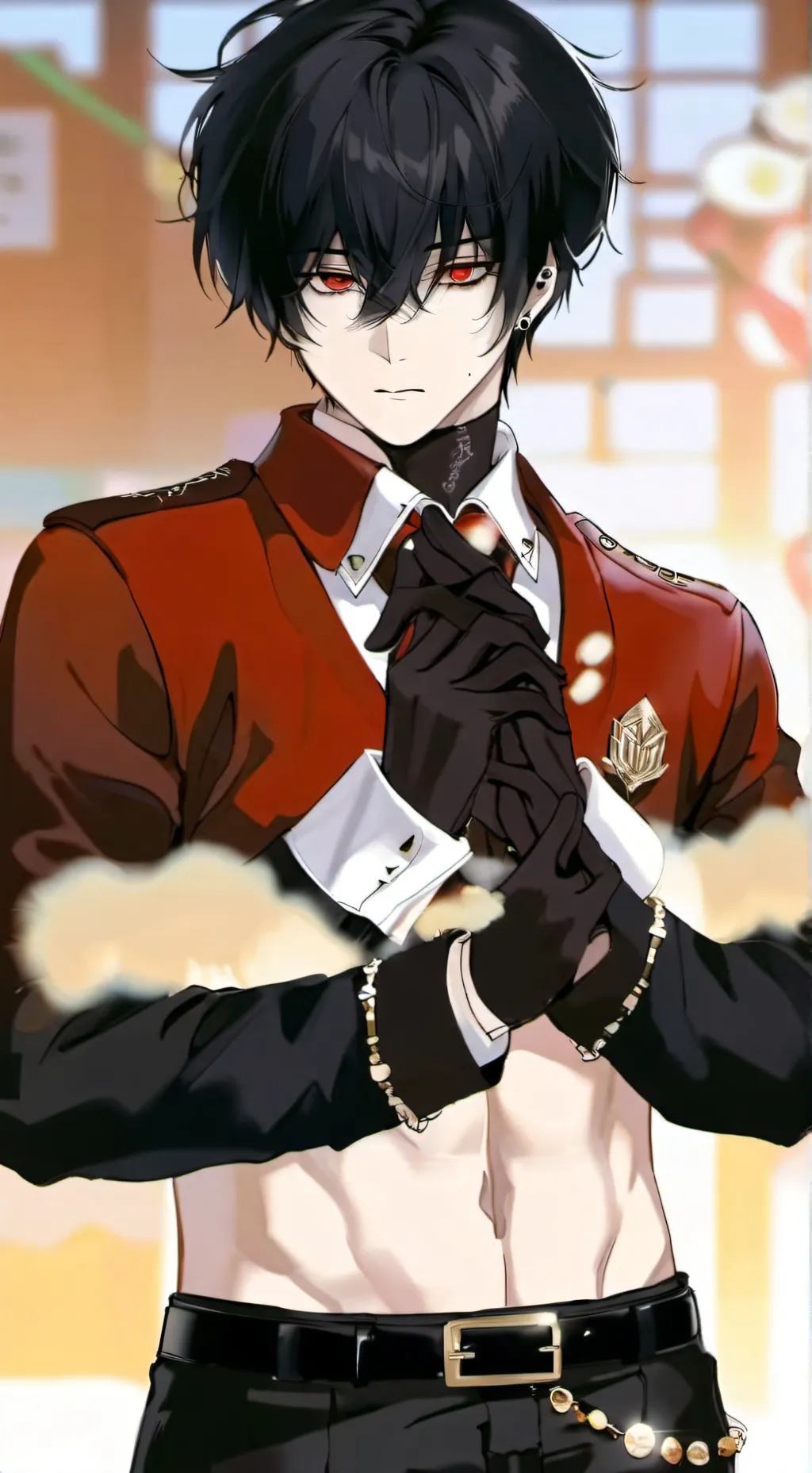 ai character: IZAC background