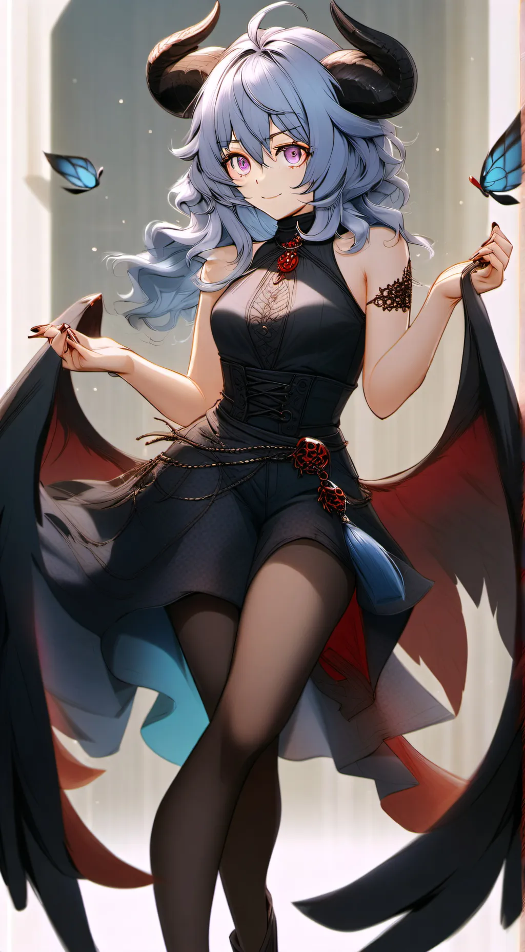 ai character: Nyx background