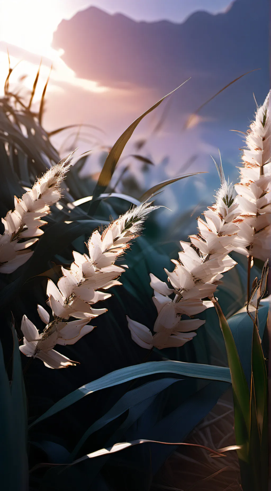 ai character: grass background