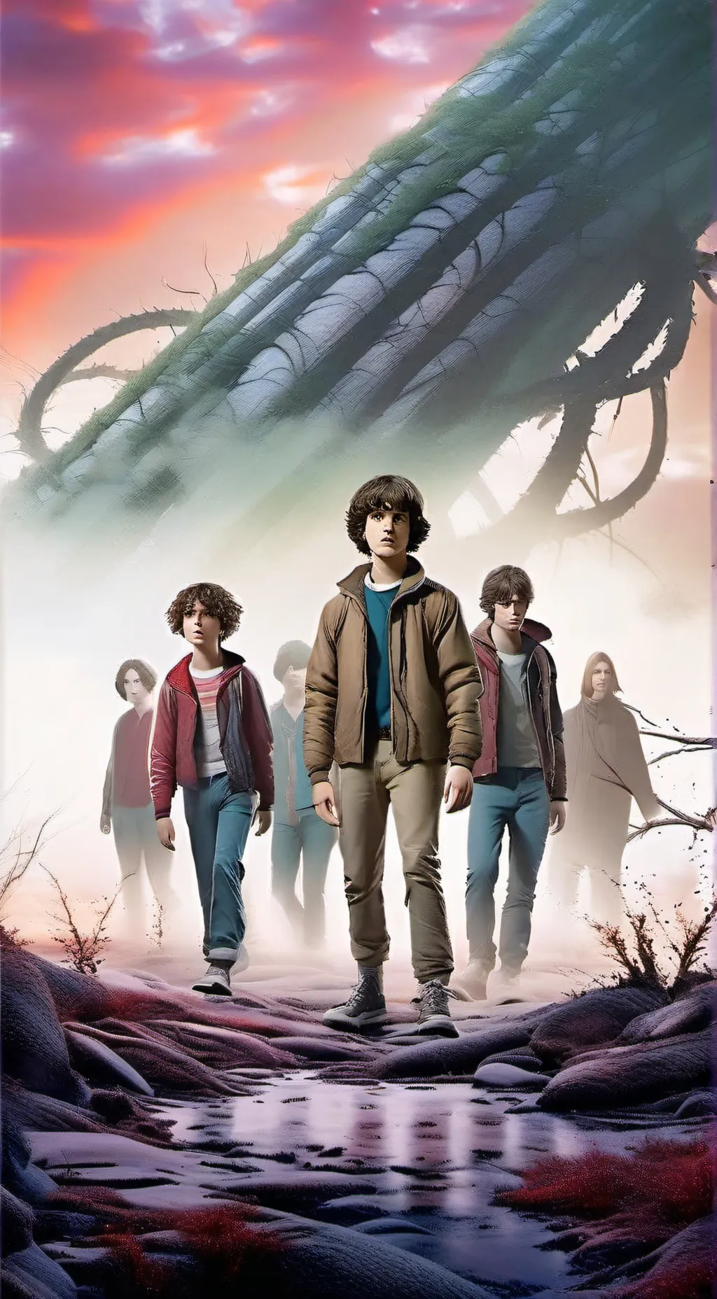 ai character: st sleepover  background