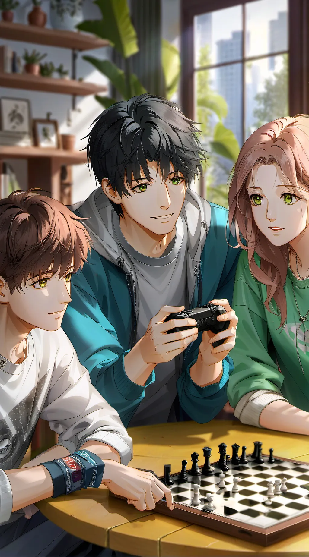 ai character: Jack and Linda background