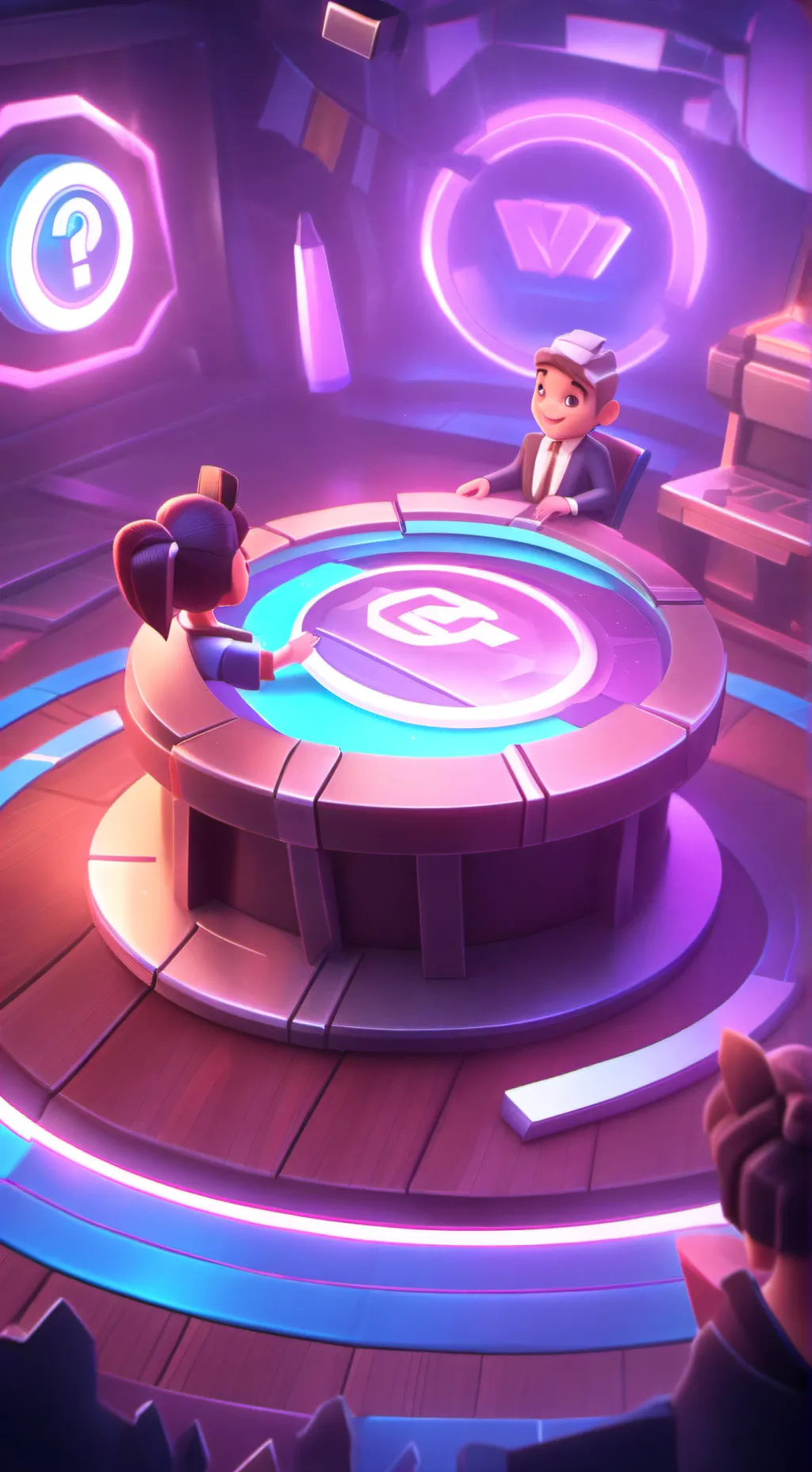 ai character: Smart dude background