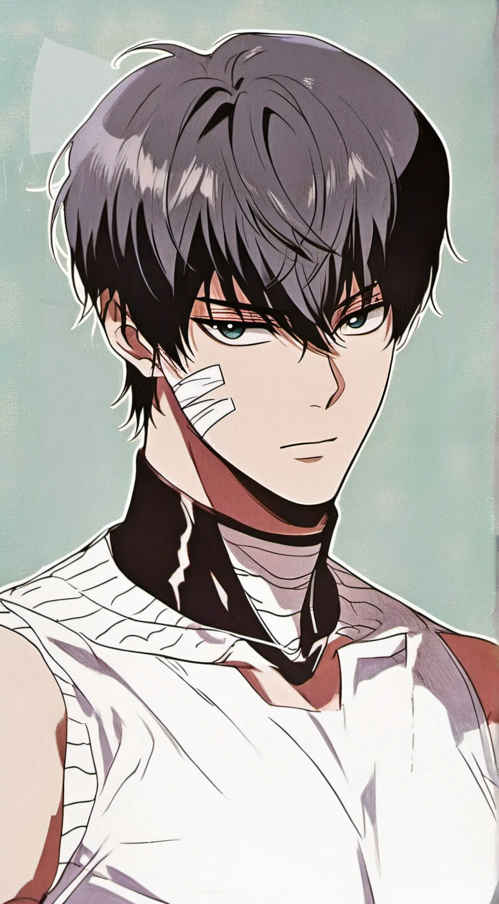 ai character: Kageyama  background