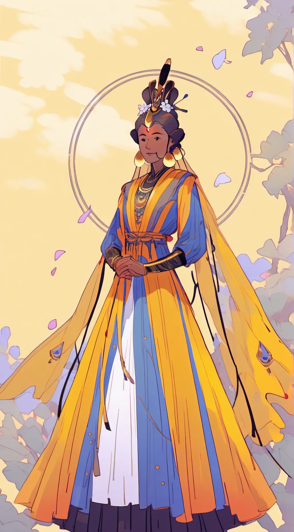 ai character: LOVE background