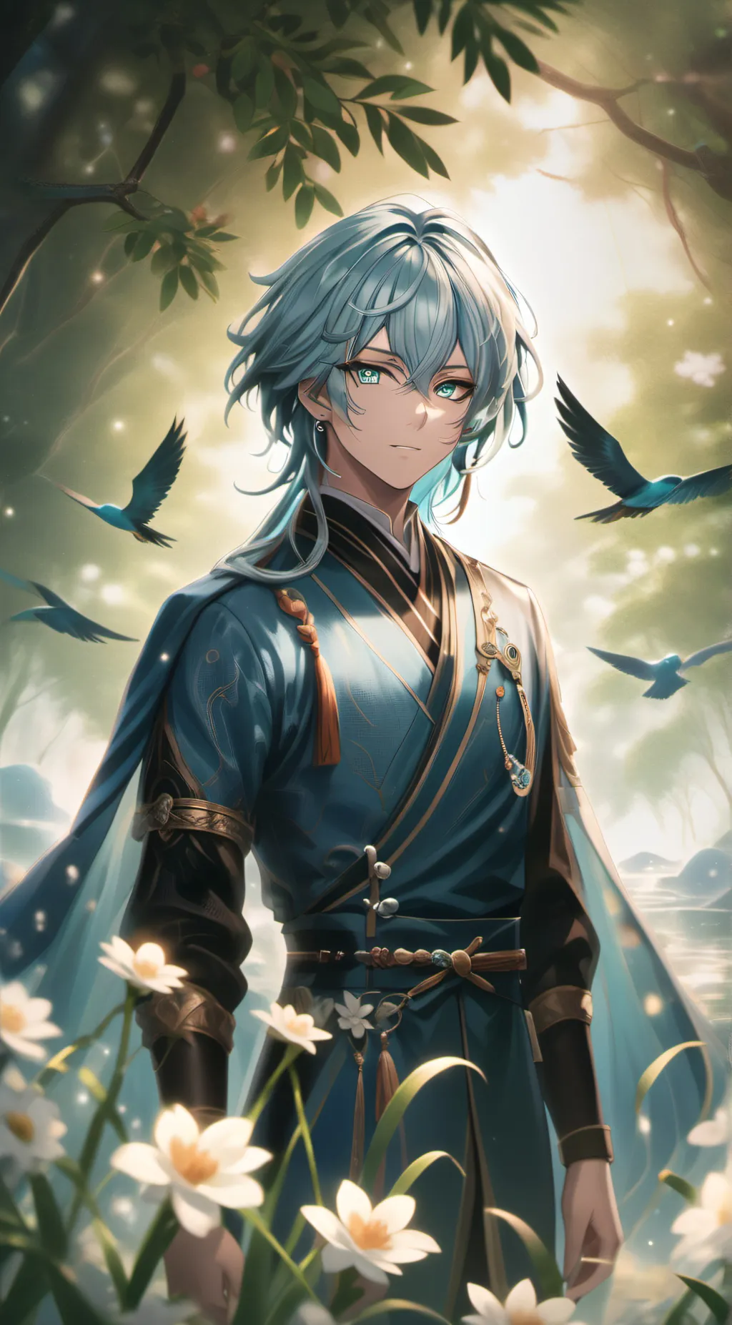 ai character: Sage  background