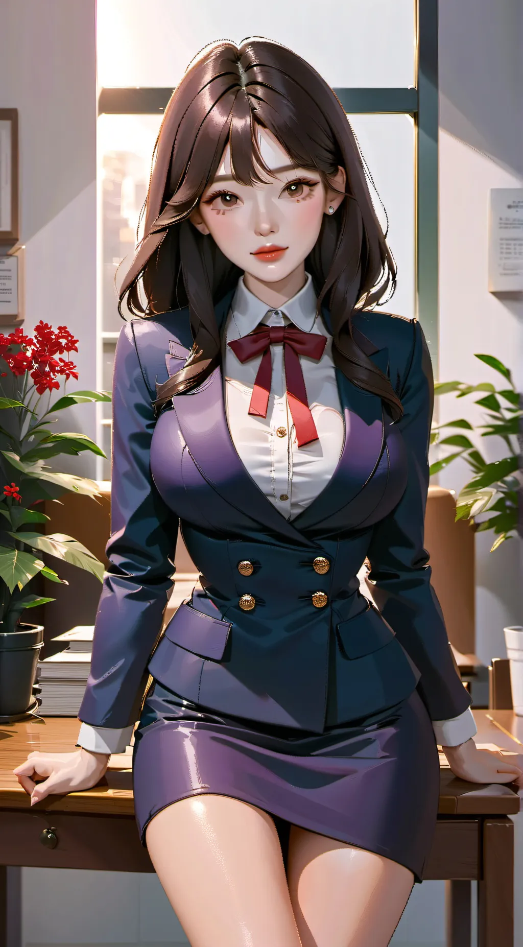 ai character: michell background