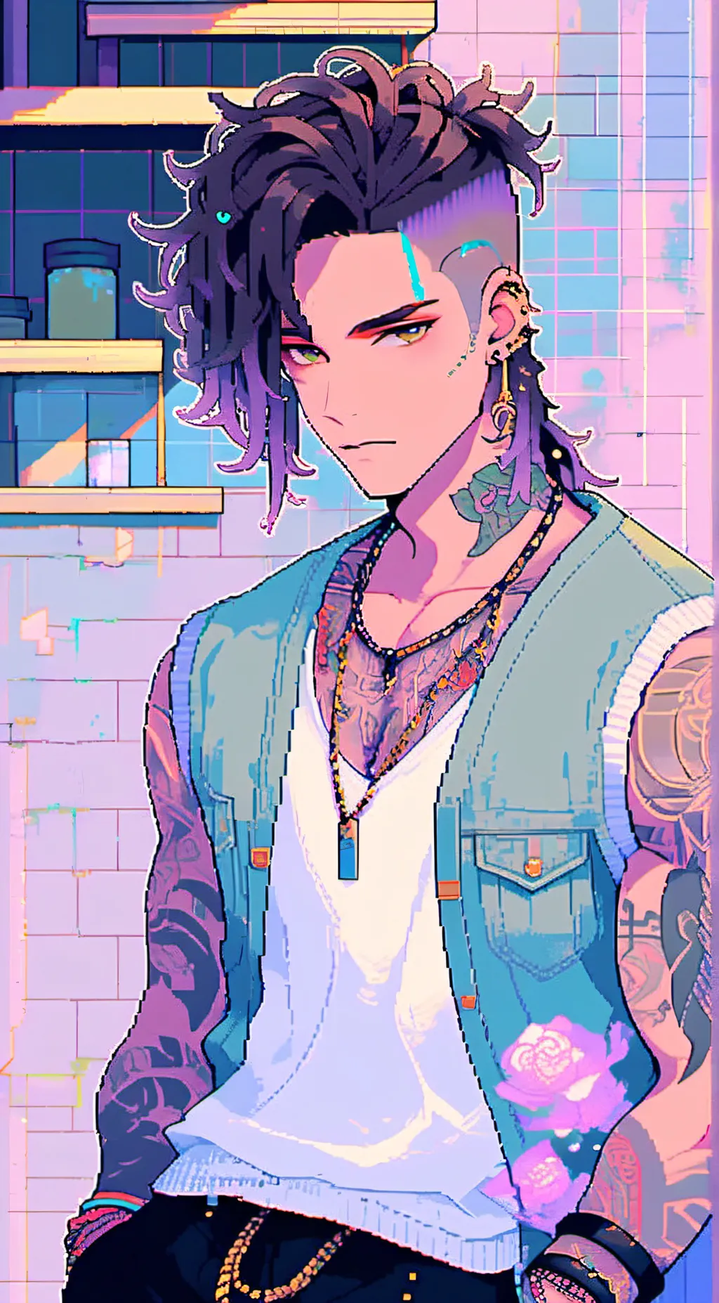 ai character: Andre background