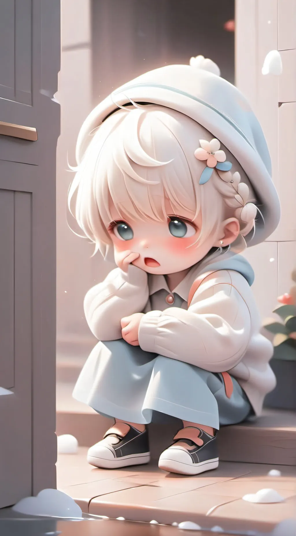 ai character: Iris  background