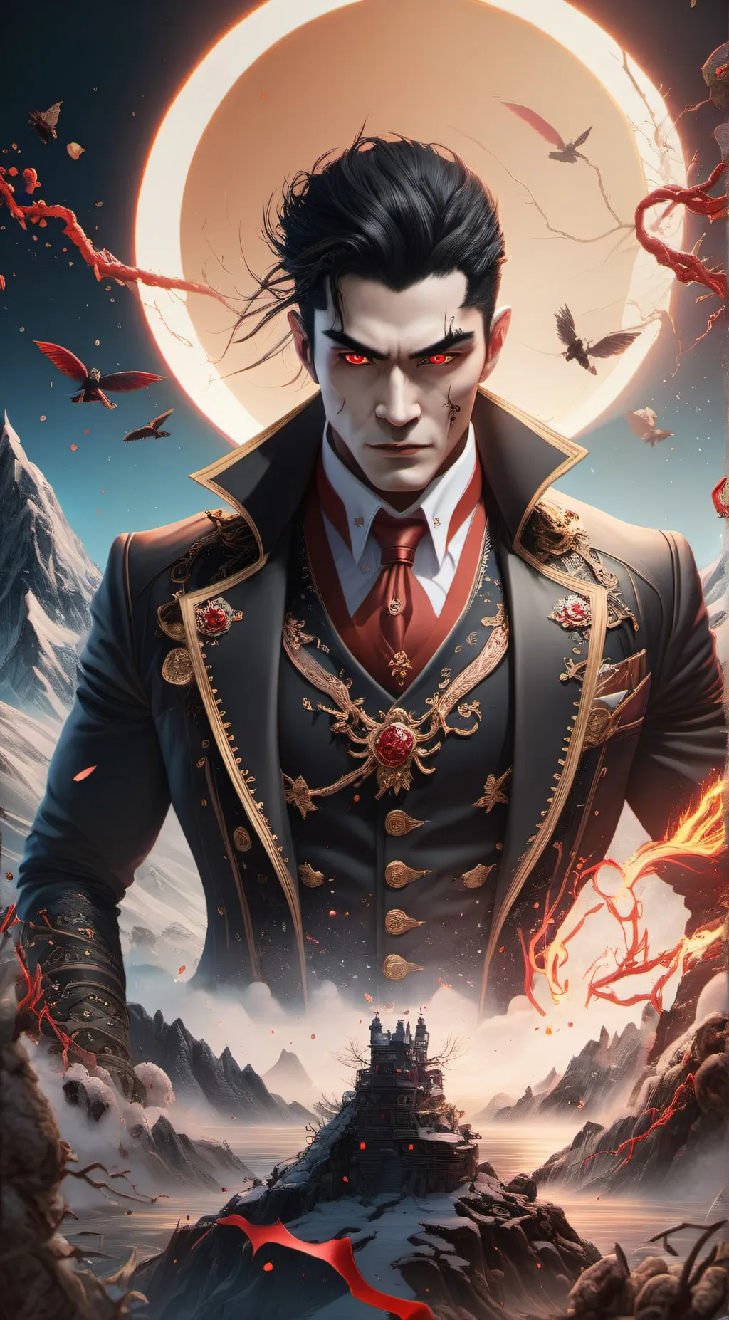 ai character: Fyron  background