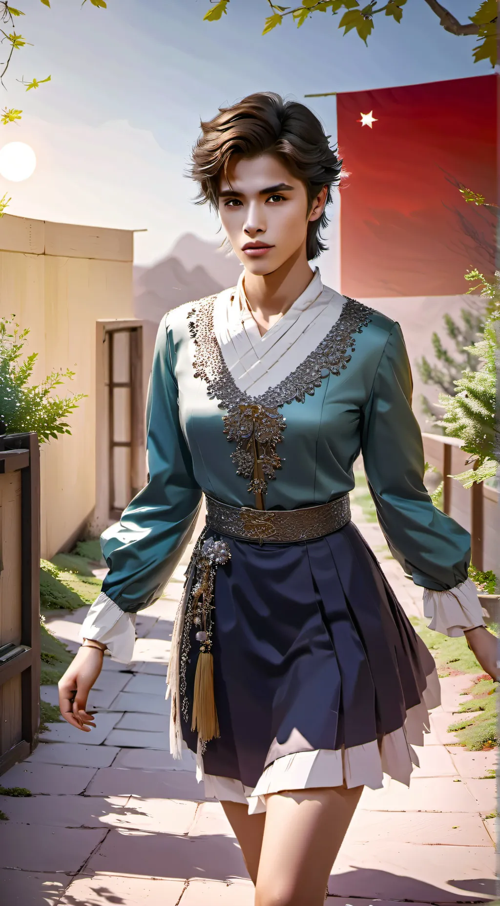 ai character: Lily background