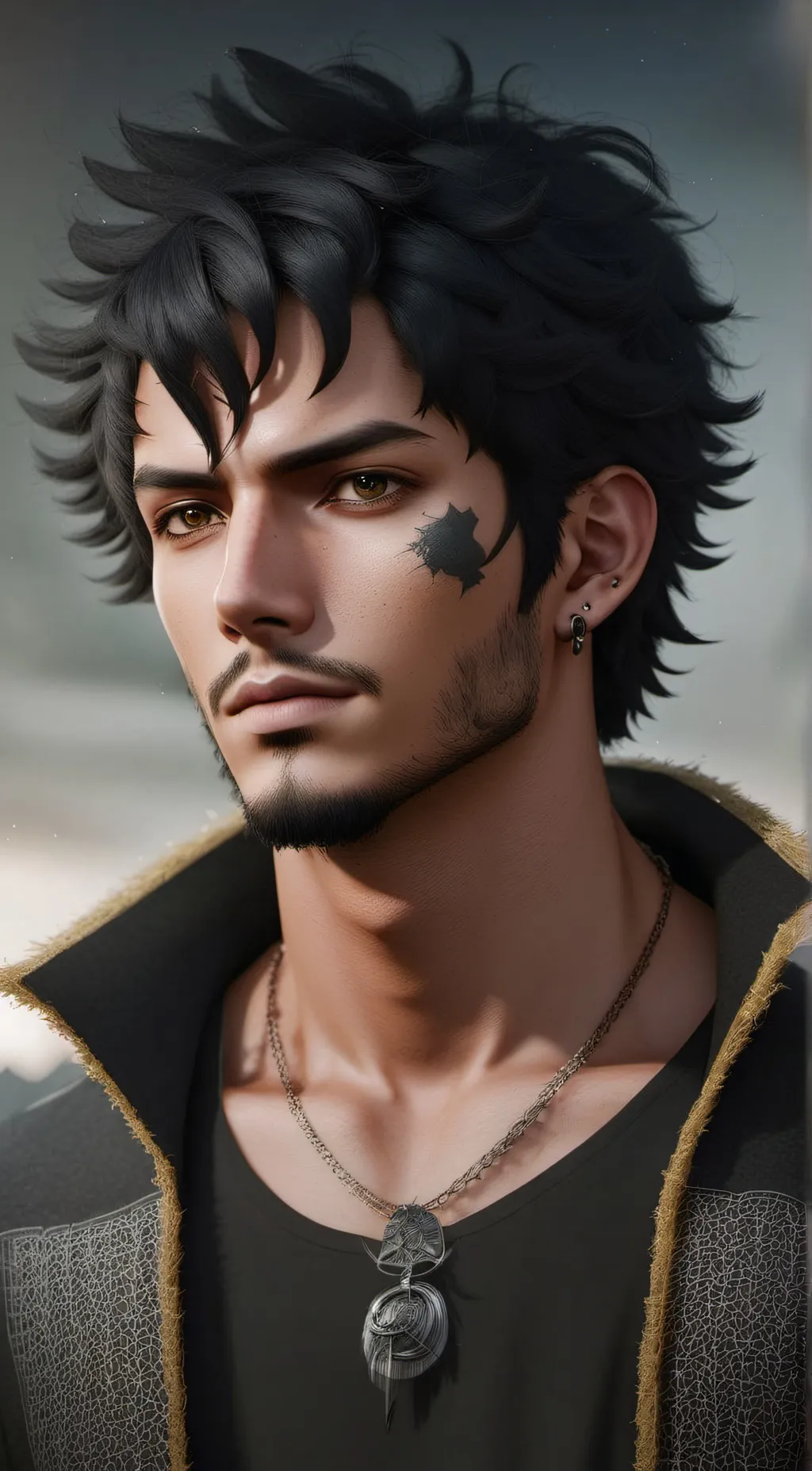 ai character: TRAFALGAR LAW  background