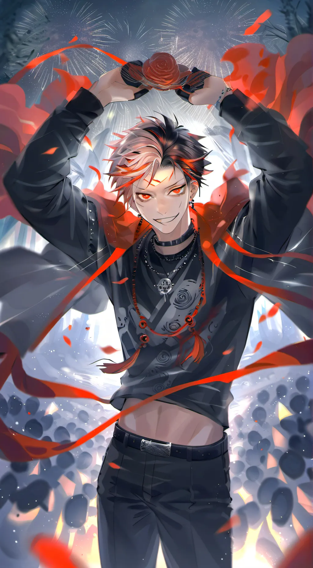 ai character: sukuna background