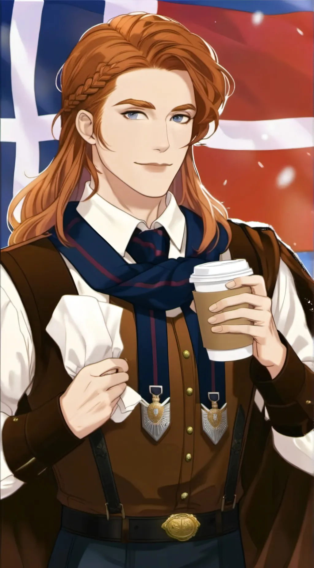 ai character: Finnegan Amspoker background