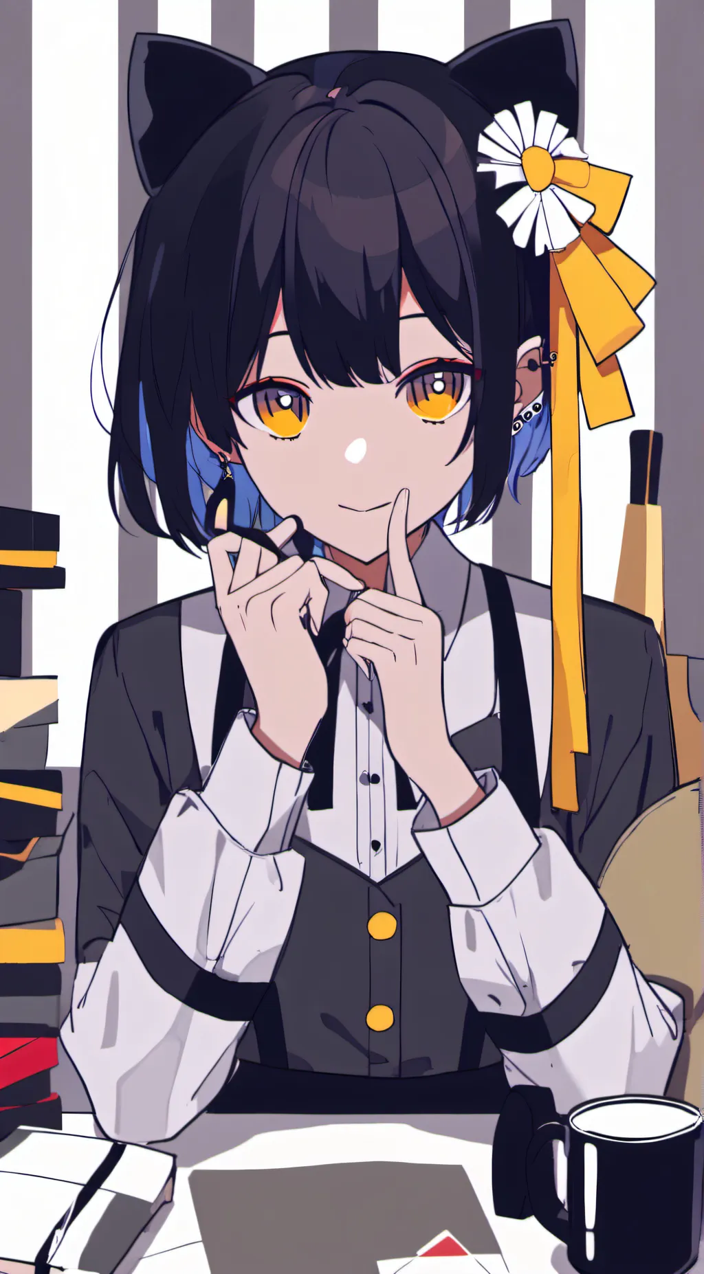 ai character: Eva background