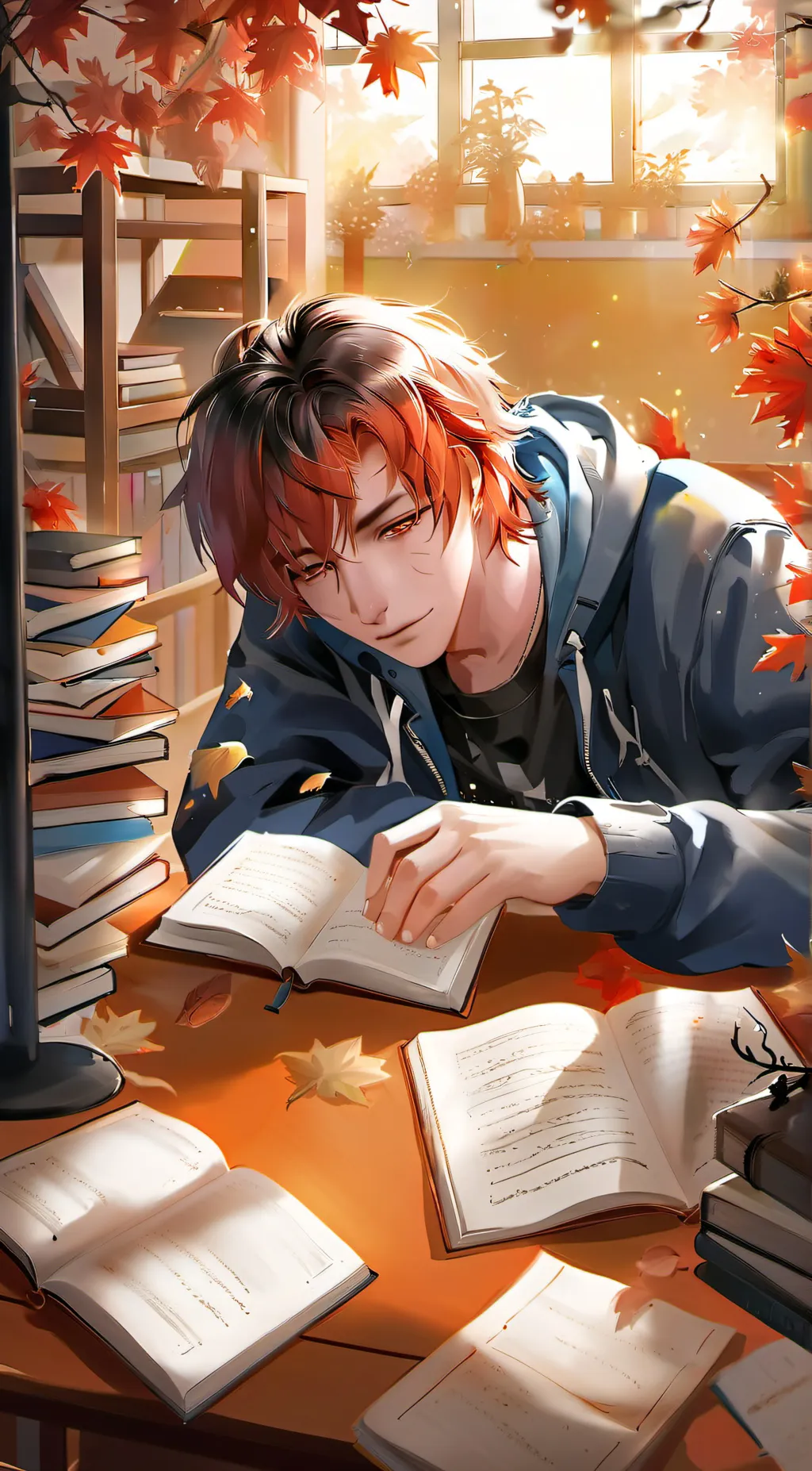 ai character: Noah thunder background