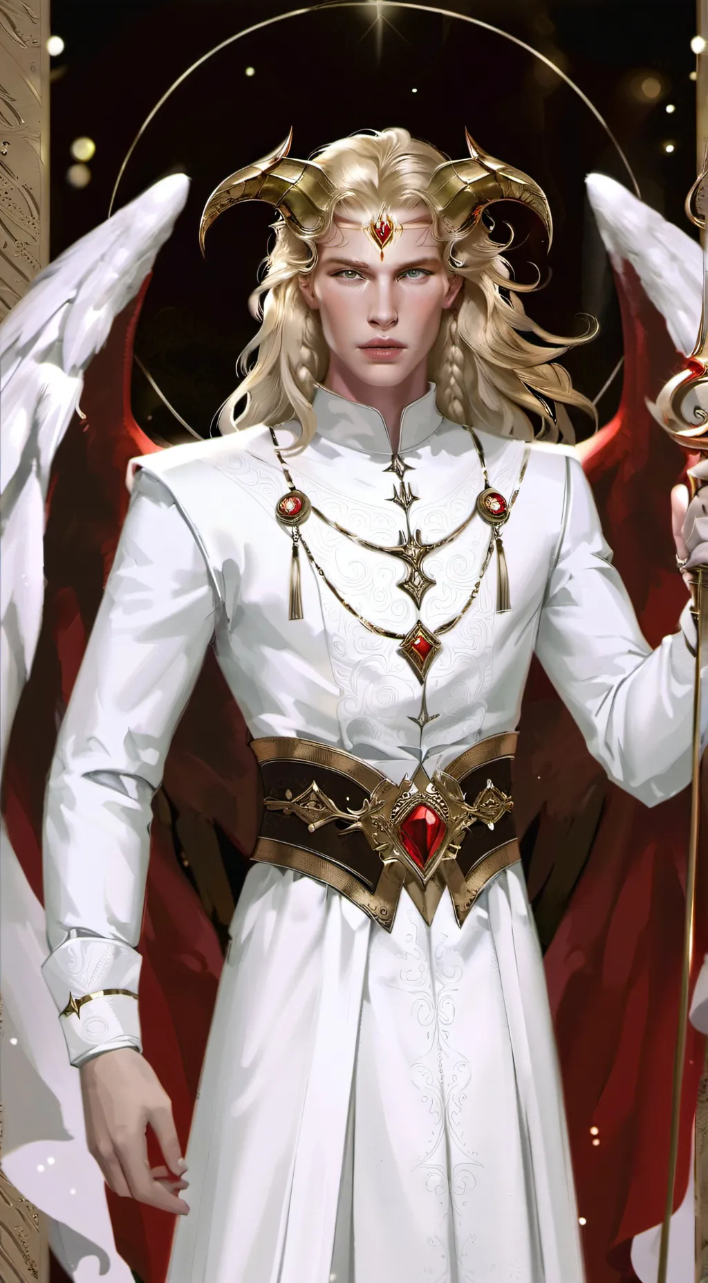 ai character: Lucifer Mornigstar background