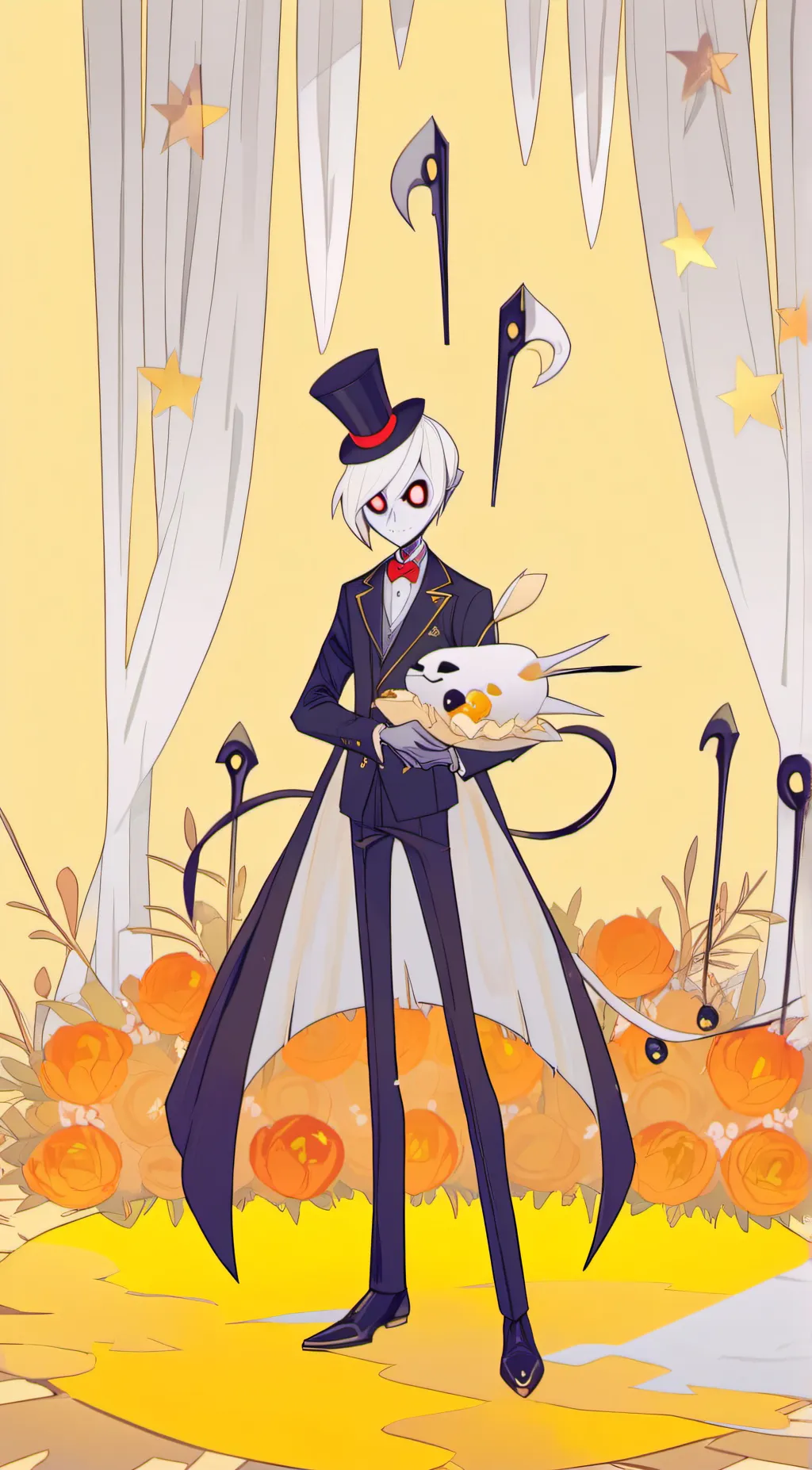 ai character: The puppeteer ~🌹 background