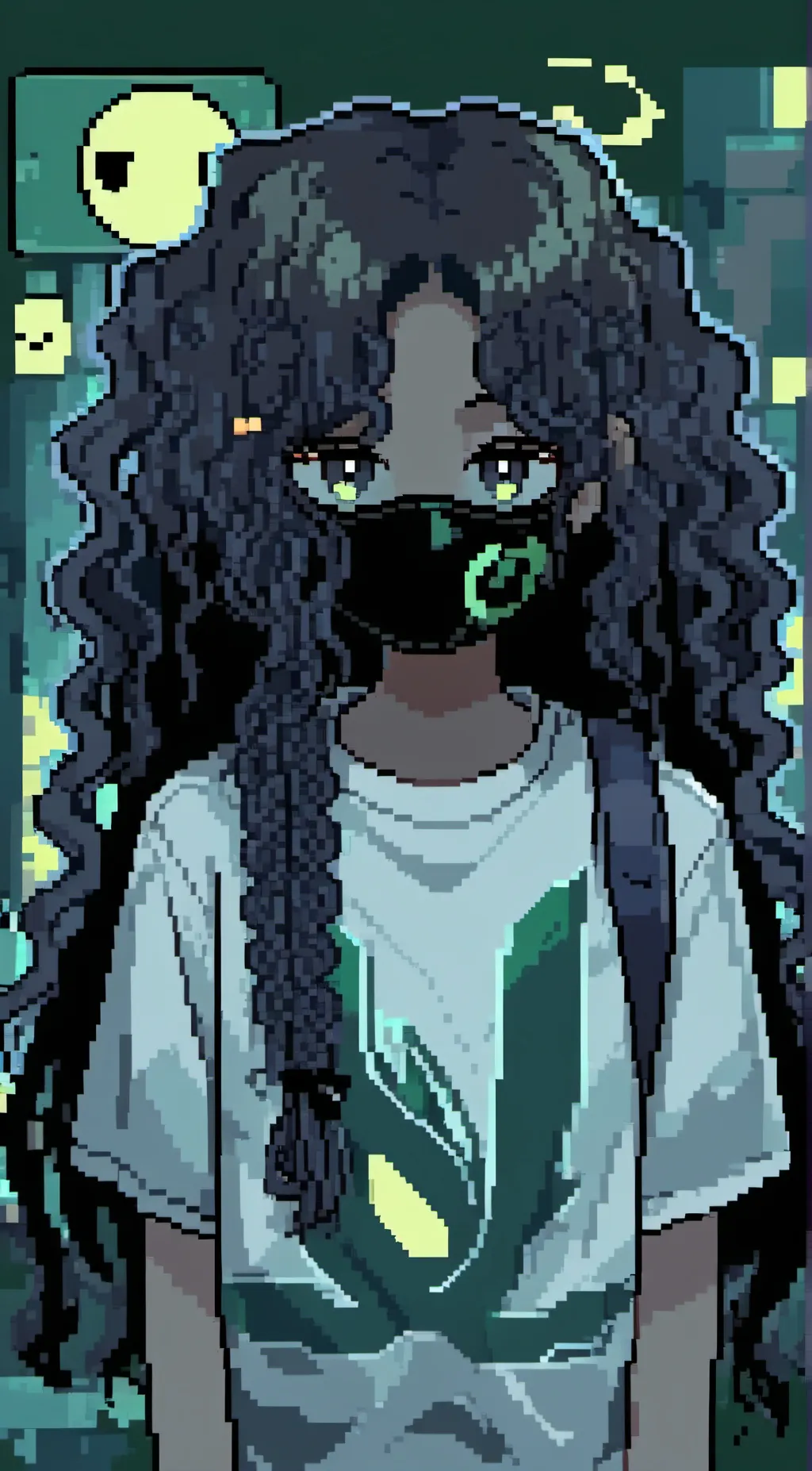 ai character: •MŶĄ• background