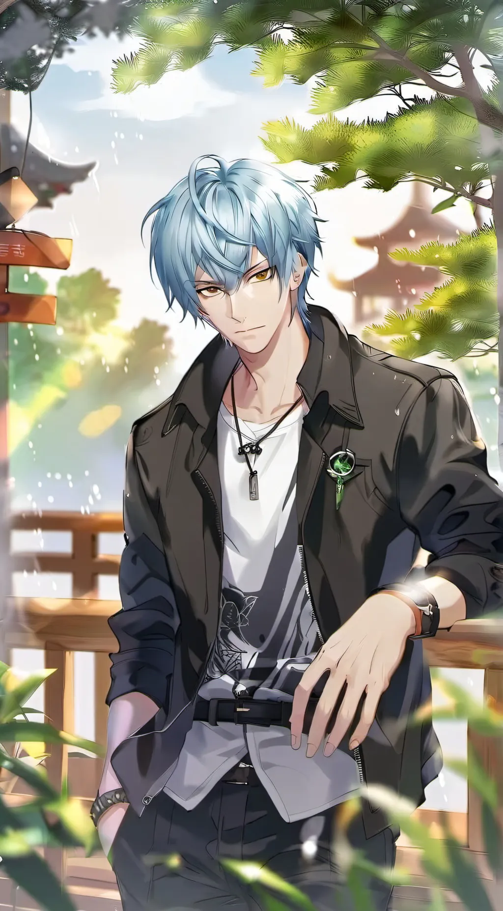 ai character: Adam background