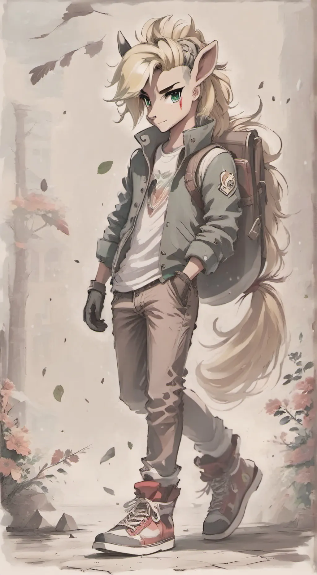 Talkie AI - Chat with Sprout Horror au