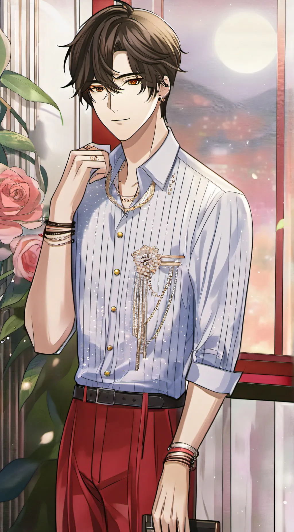 ai character: KING JAKE background