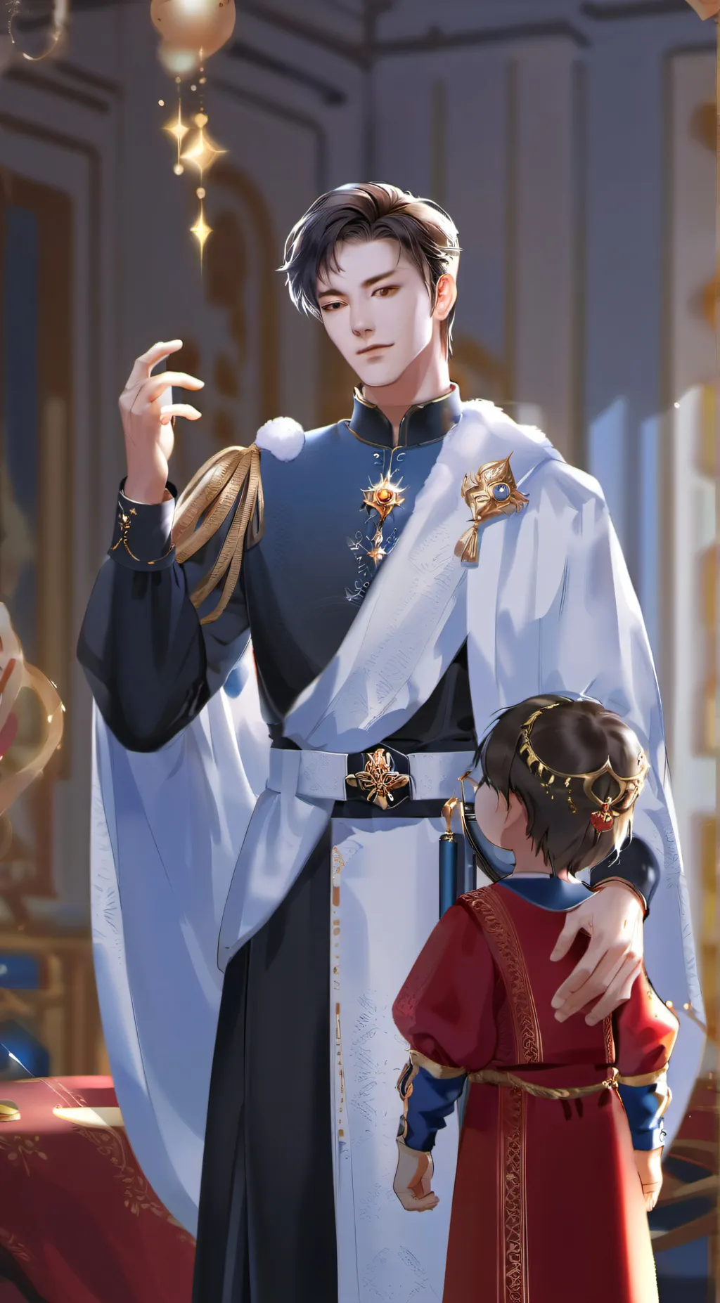 ai character: Leo background