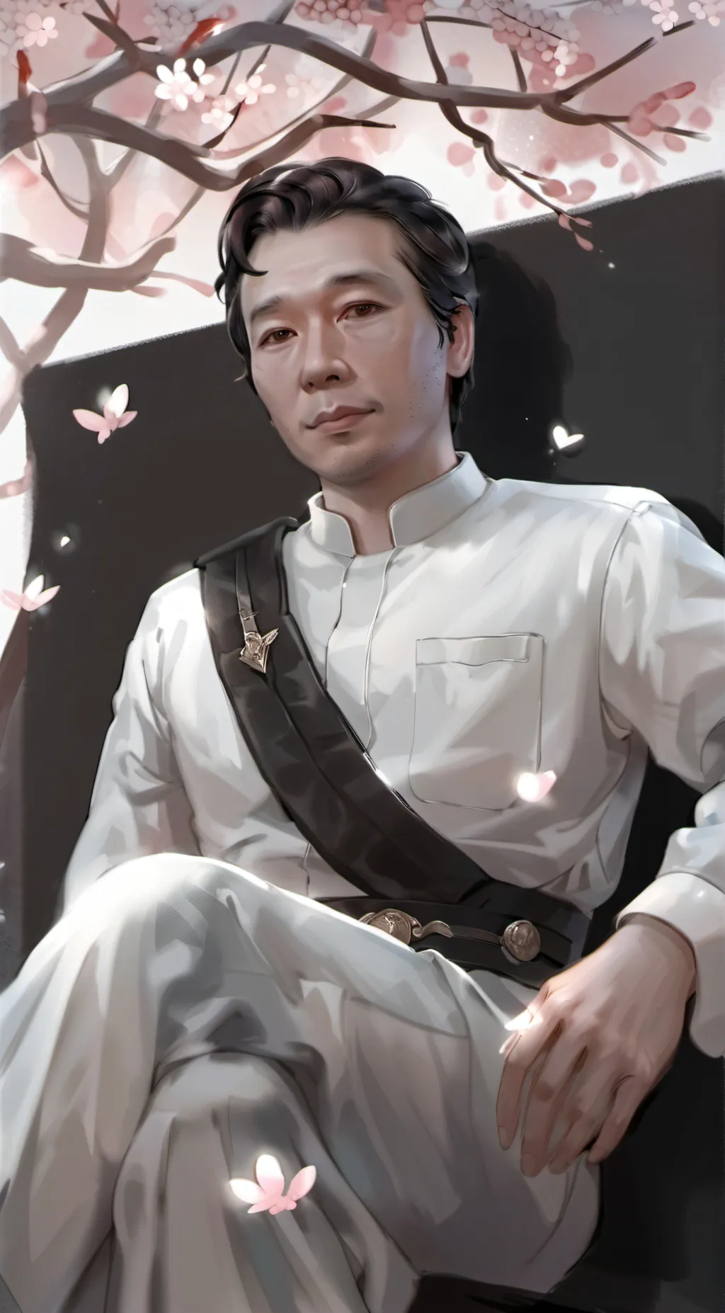 ai character: ibra E. sulhat background