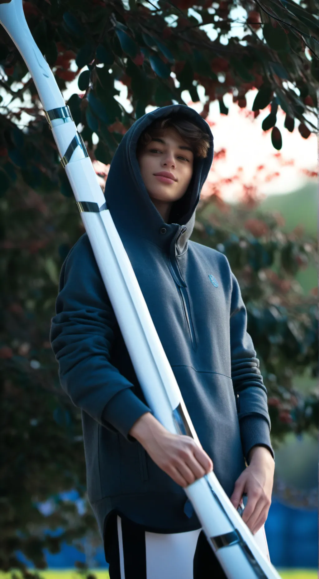 ai character: Tray background