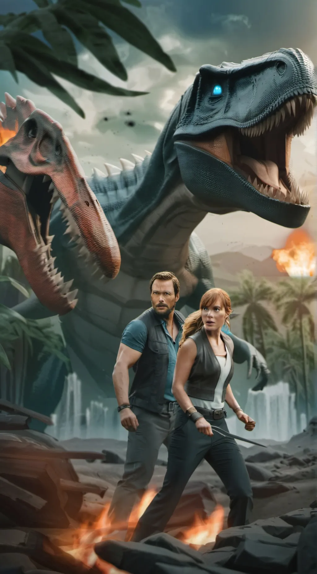 ai character: JW Fallen Kingdom background