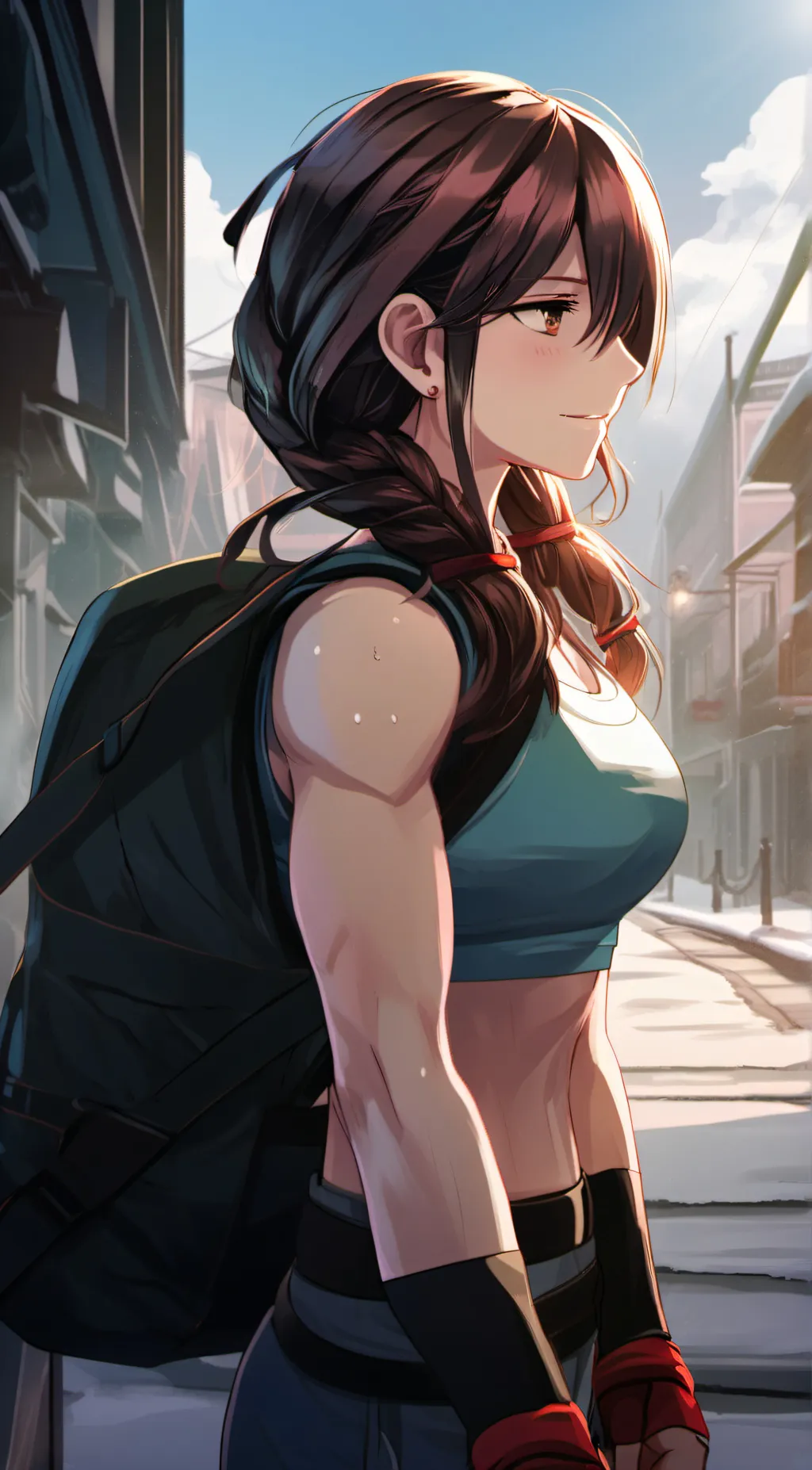 ai character: Brooklyn  background