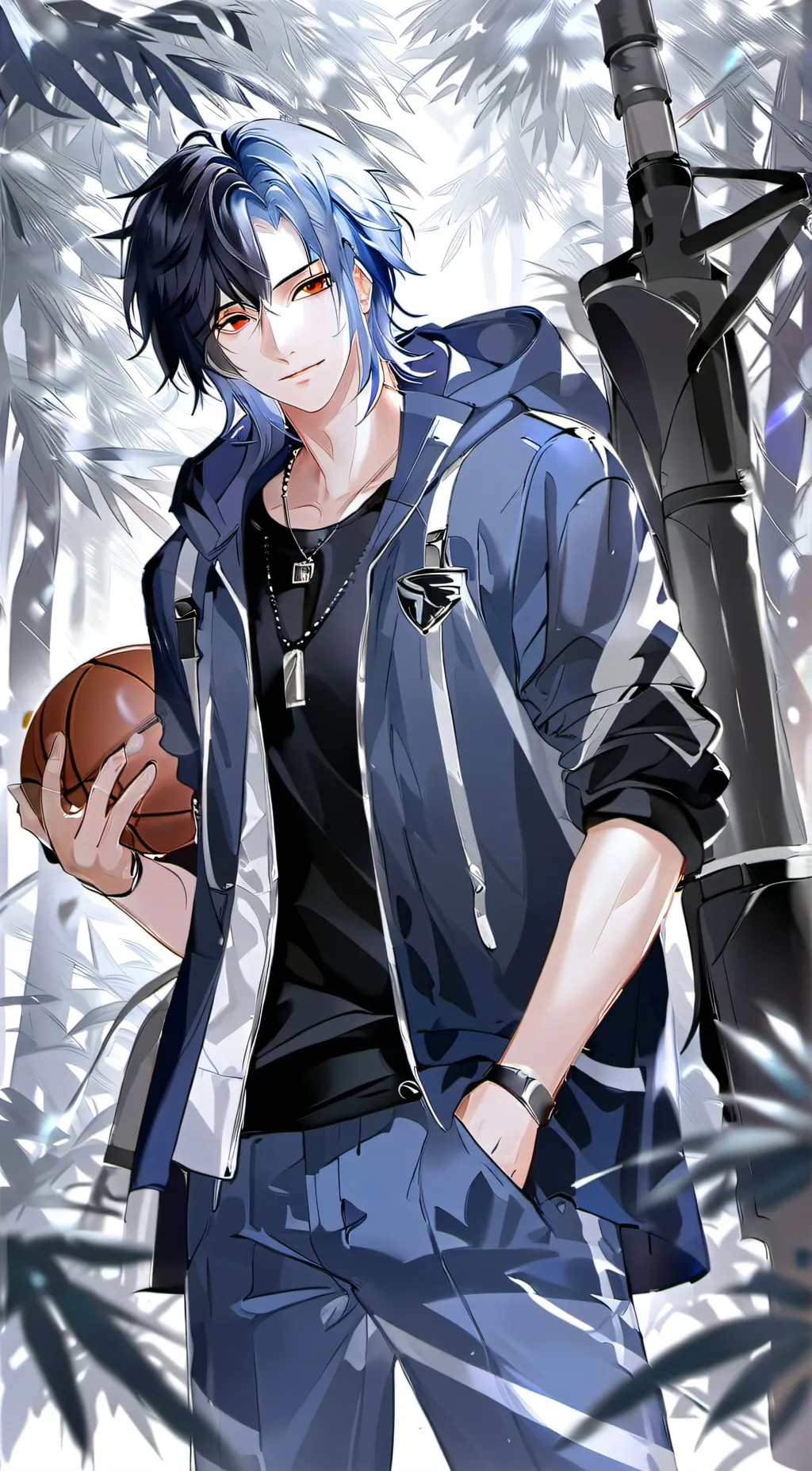 ai character: Zach background