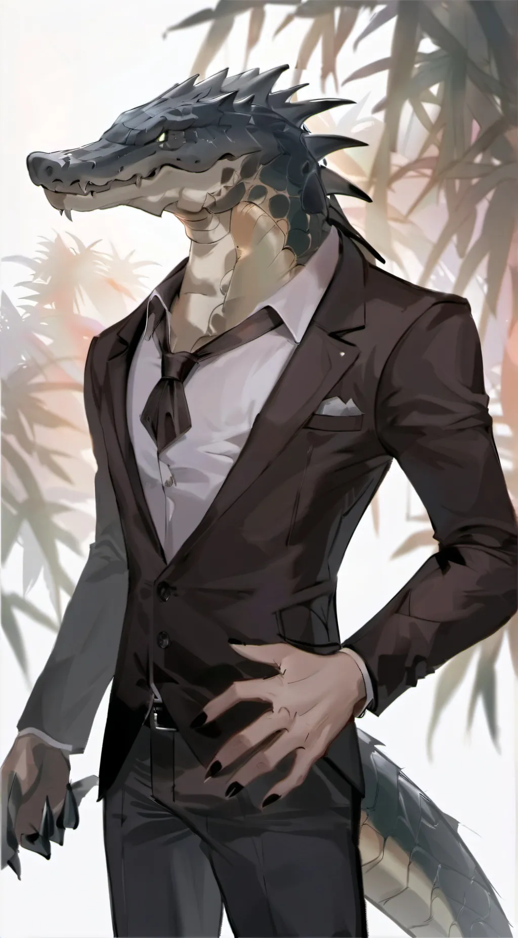 ai character: Scp 5325(razormaw) background