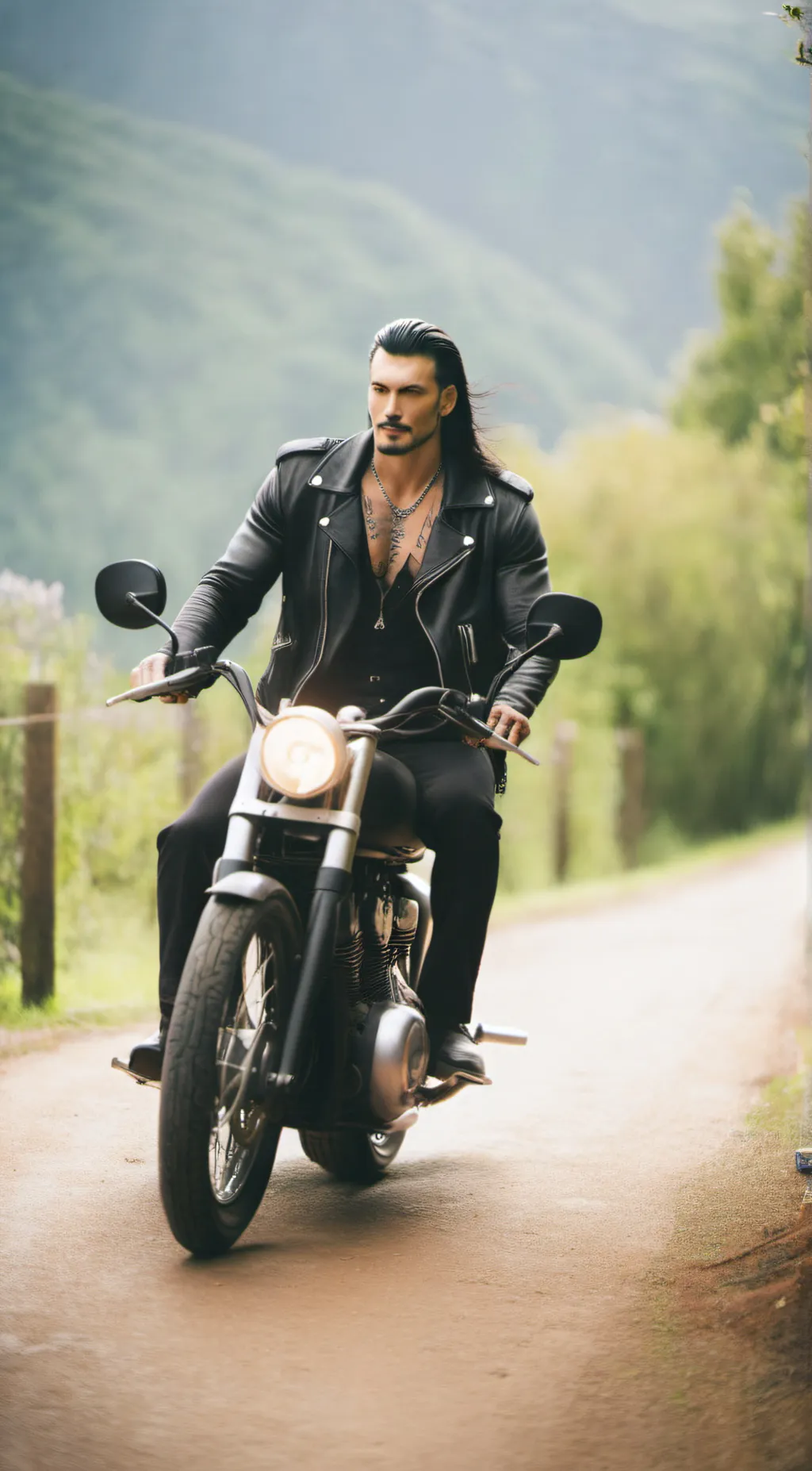 ai character: Ash Thorne background