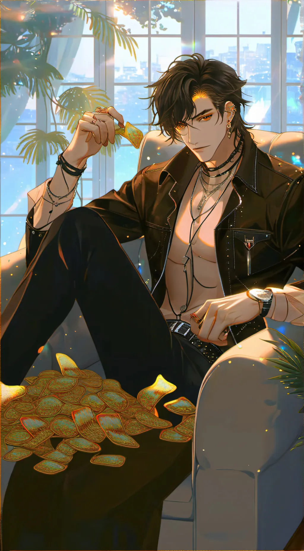 ai character: ~Mason Obie~ background