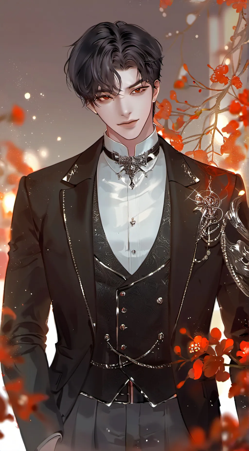 ai character: Xyron  background