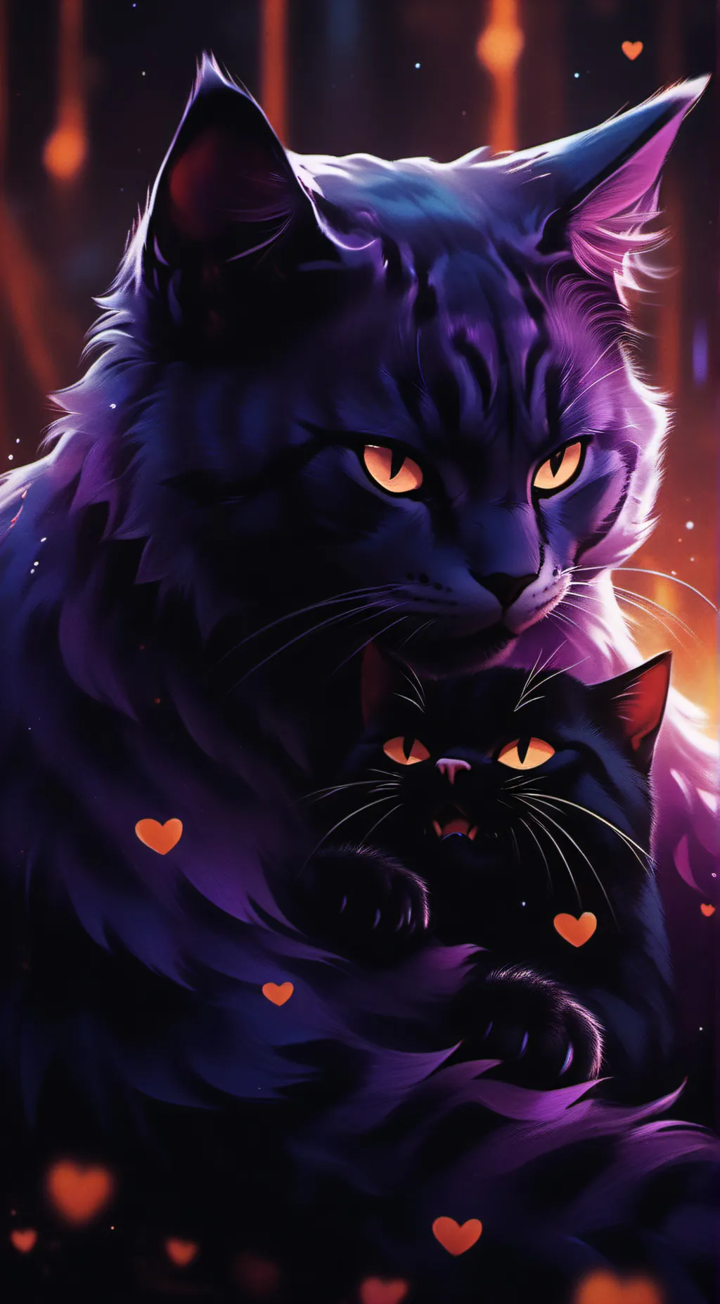 ai character: Catnap background