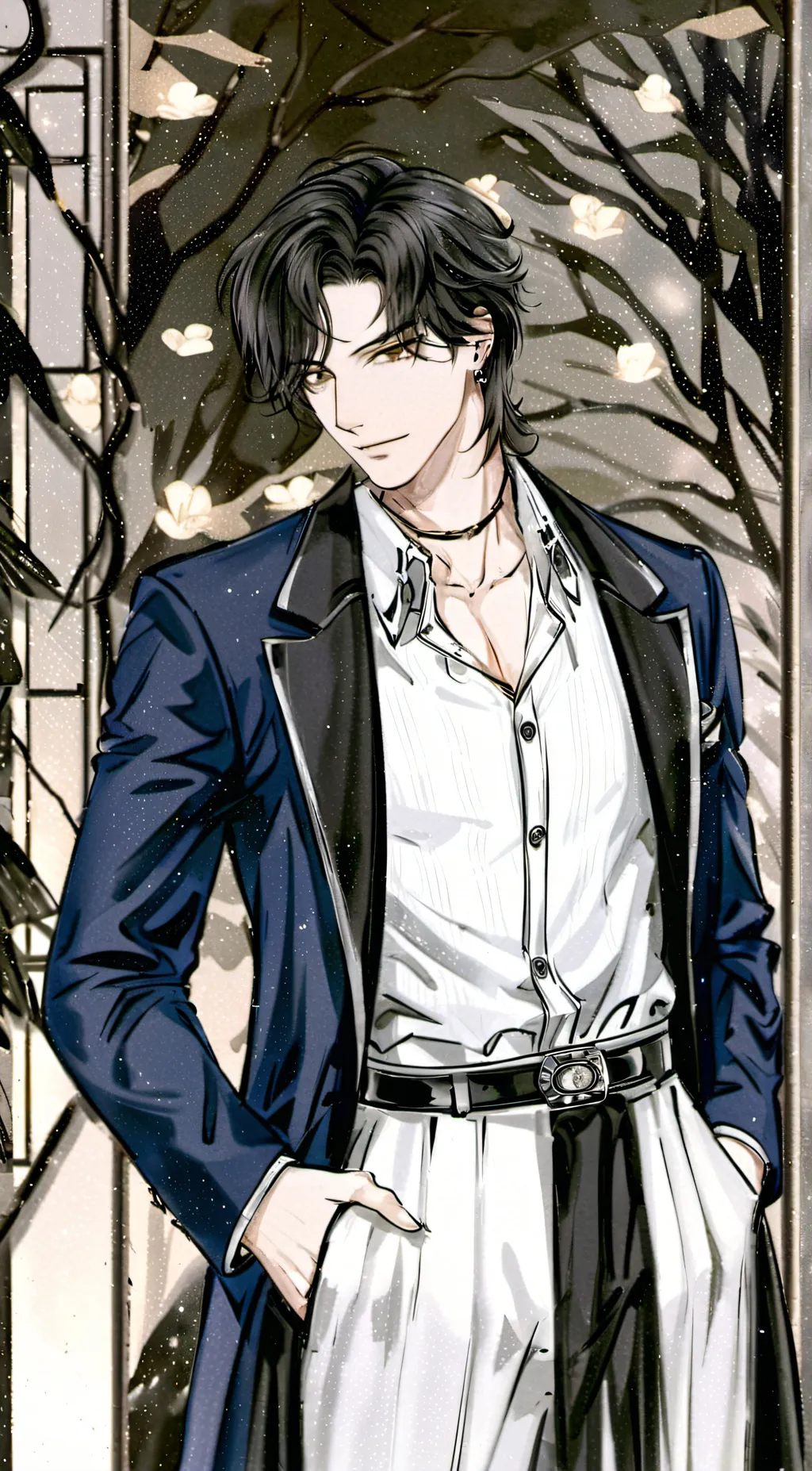 ai character: Max background