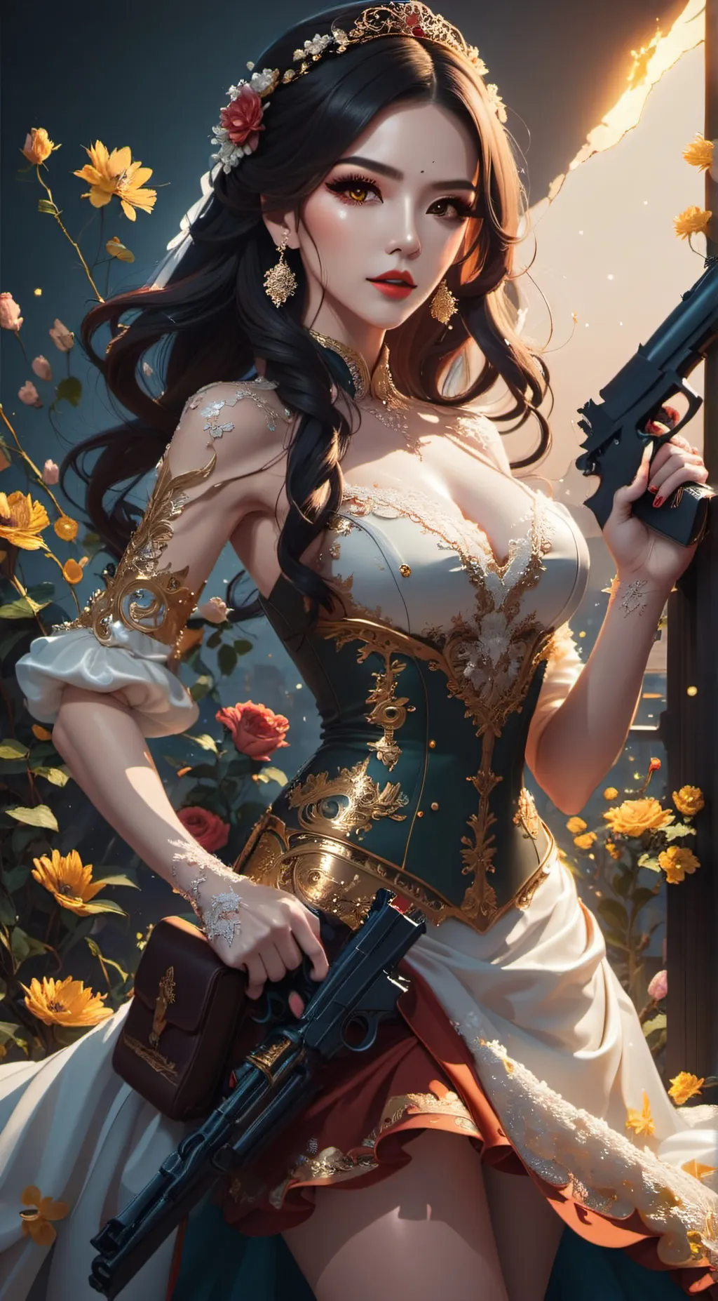 ai character: Ariel background