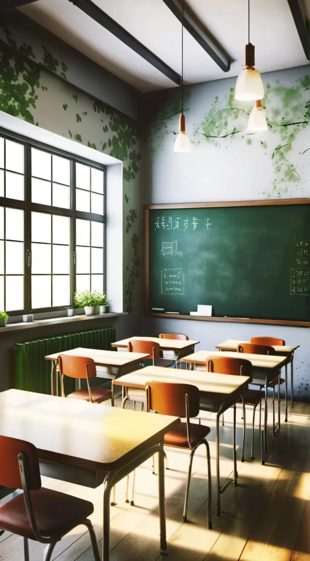 ai character: class 1A background