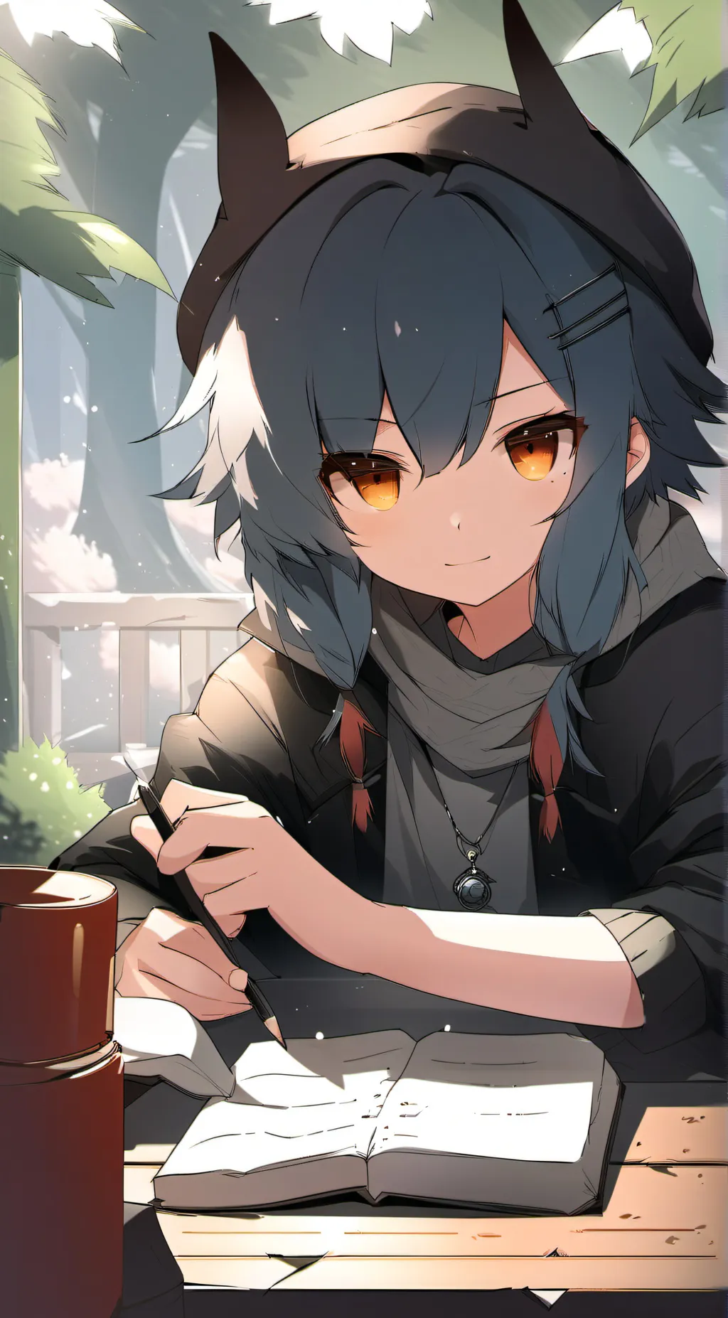 ai character: Oliver background