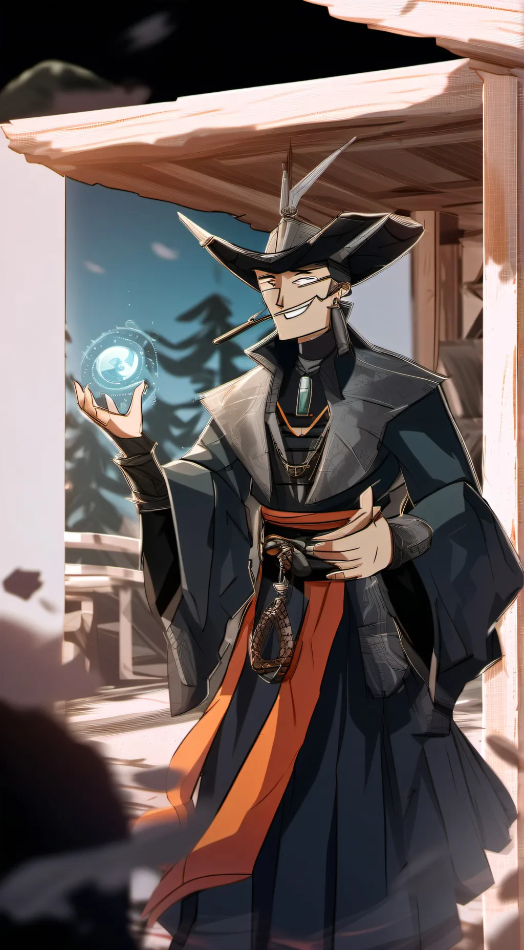 ai character: Dunkin background