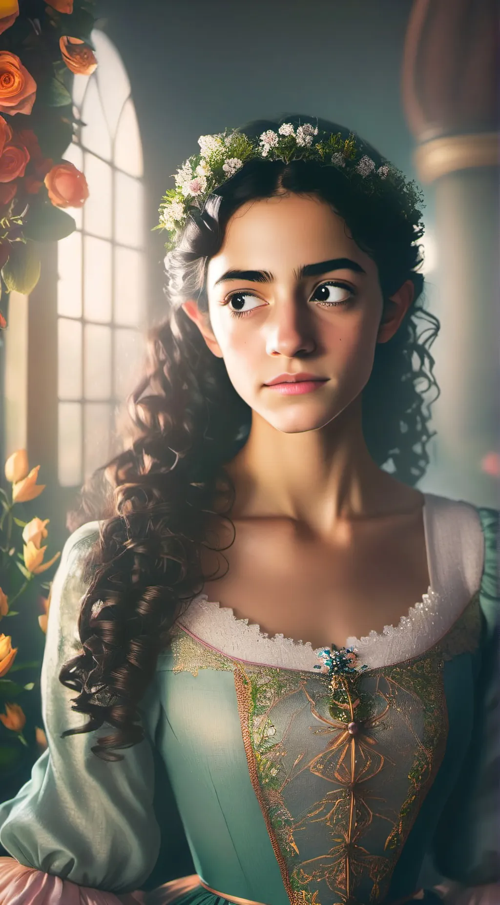 ai character: Aria background