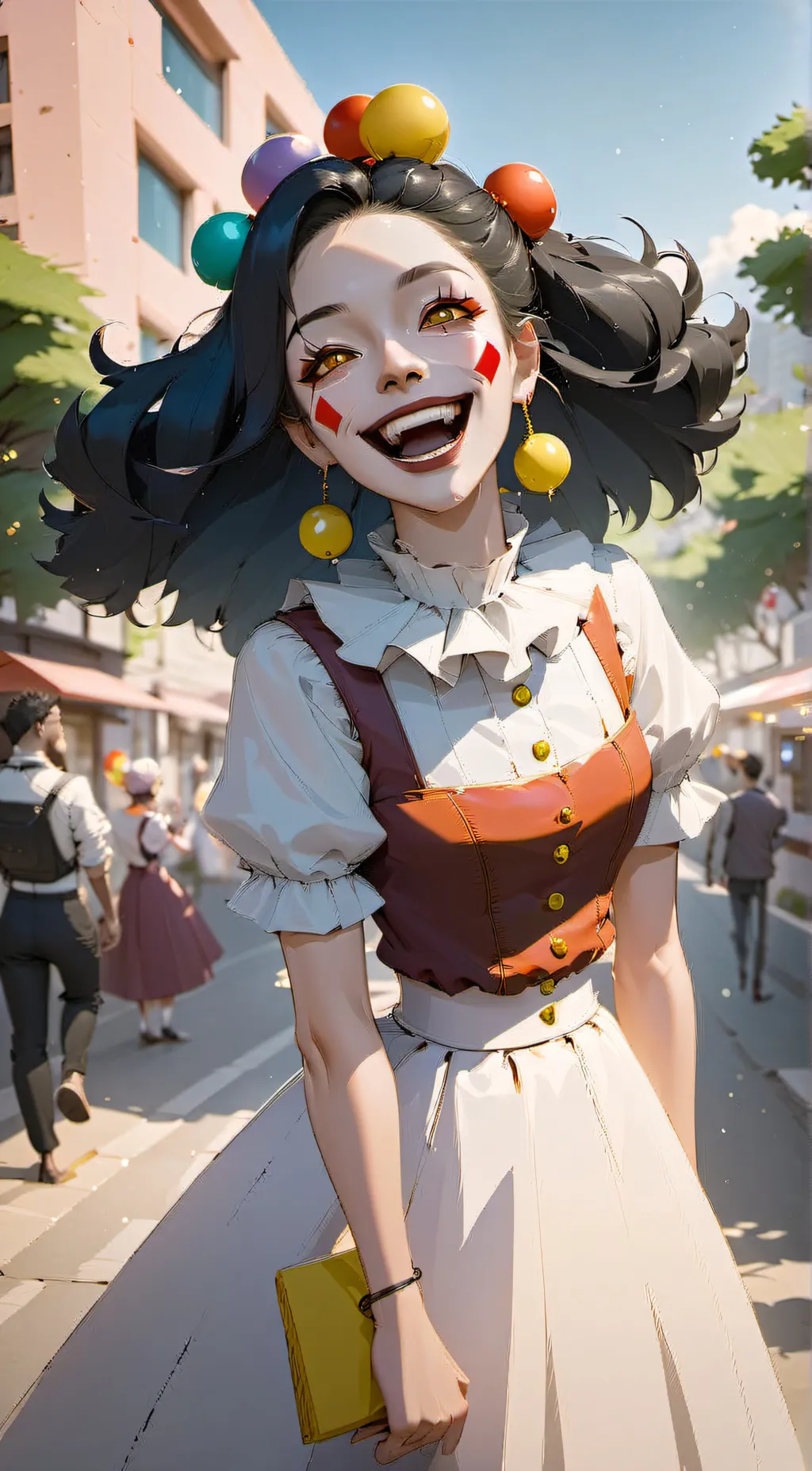 ai character: Emily  background