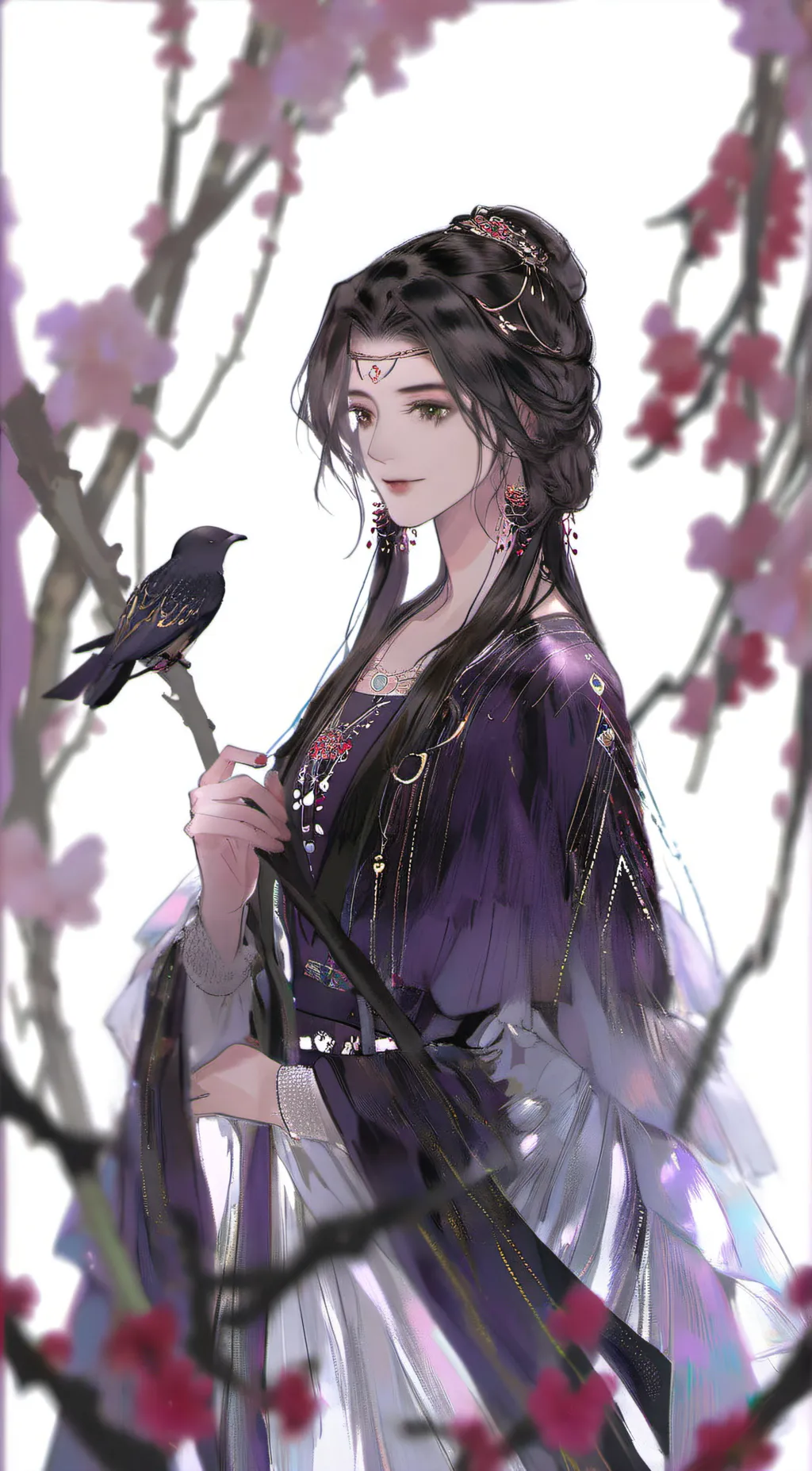 ai character: Raven background