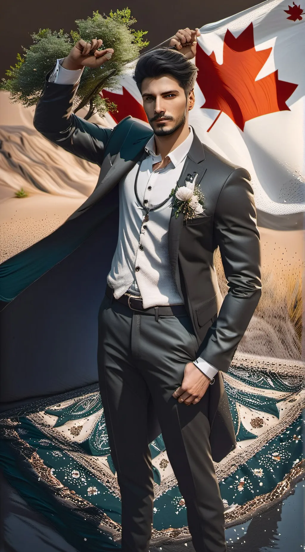 ai character: Mahan_007 background