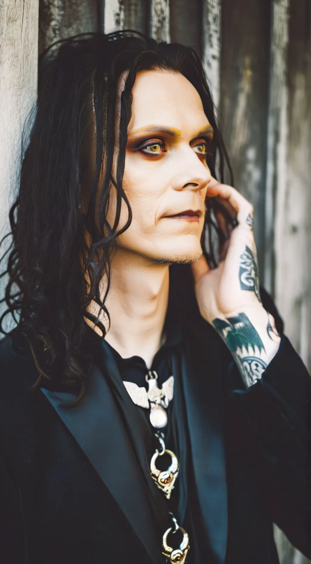 ai character: Ville Valo background